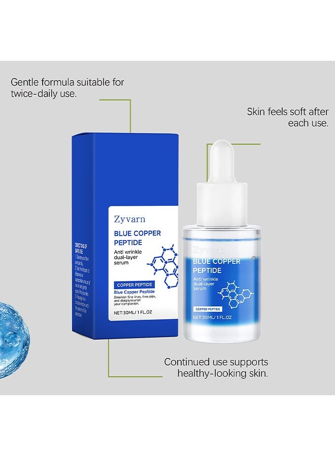 Zyvarn Blue Copper Peptide Facial Essence - Gentle Moisturizing and Hydrating, Refreshing and Non-Greasy, 30ml - Image 4